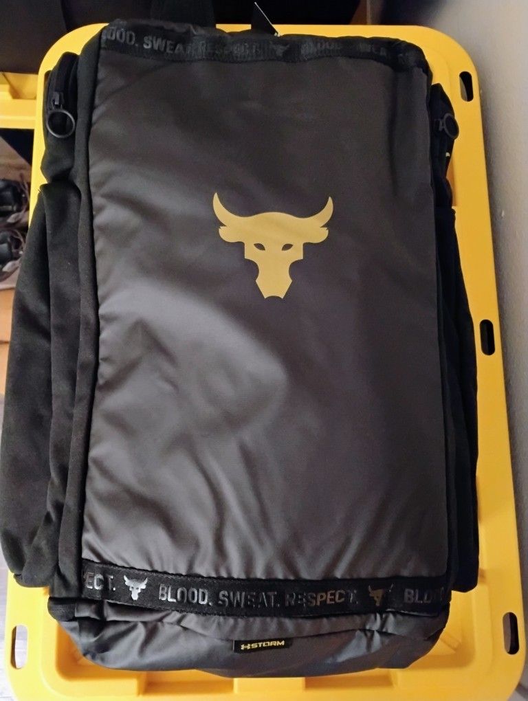 Project Rock Backpack /Duffle Bag Black XL