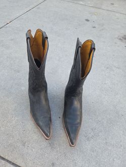 Botas de Cuero /Hombre 8 1/2