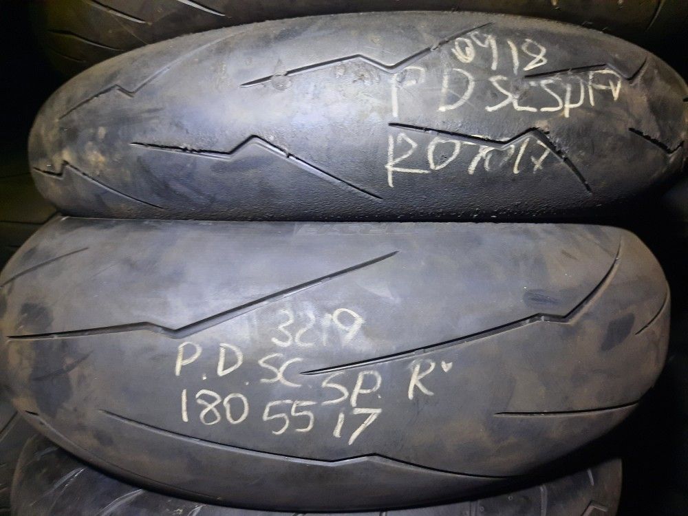 F 120 70 17 R 180 55 17 Pirelli Diablo SuperCorsa SP V3 Sportbike Superbike Tires 