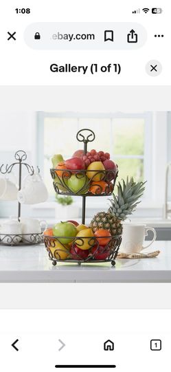 Princess House Fruit Basket 