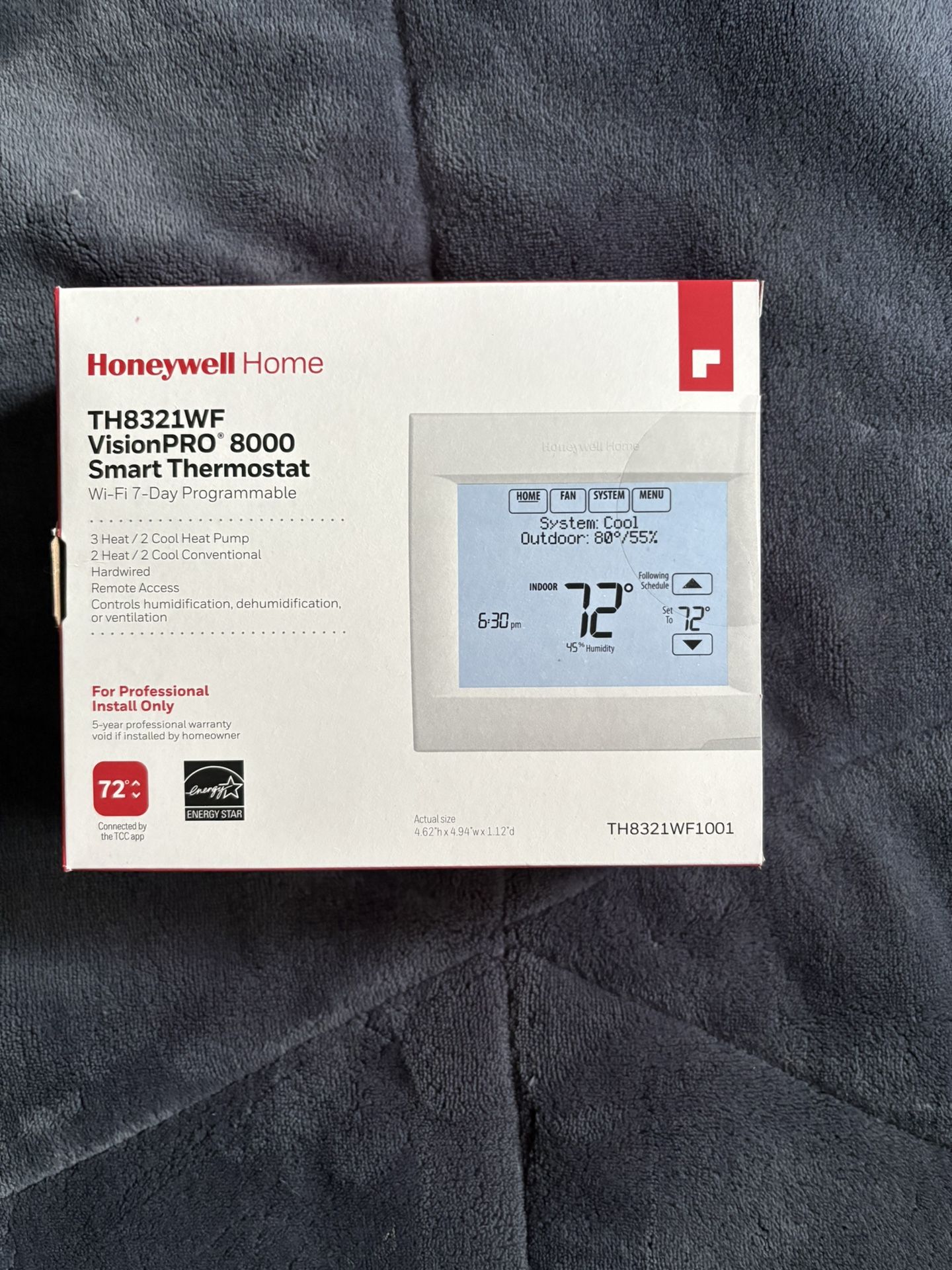**Brand New**HoneyWell VisionPro 8000 WiFi