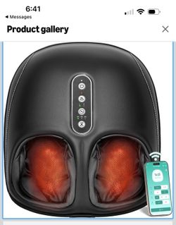 Shiatsu Foot Massager Machine with Heat