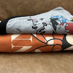 (2) Women’s Disney Sweaters