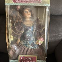 Collectible porcelain doll