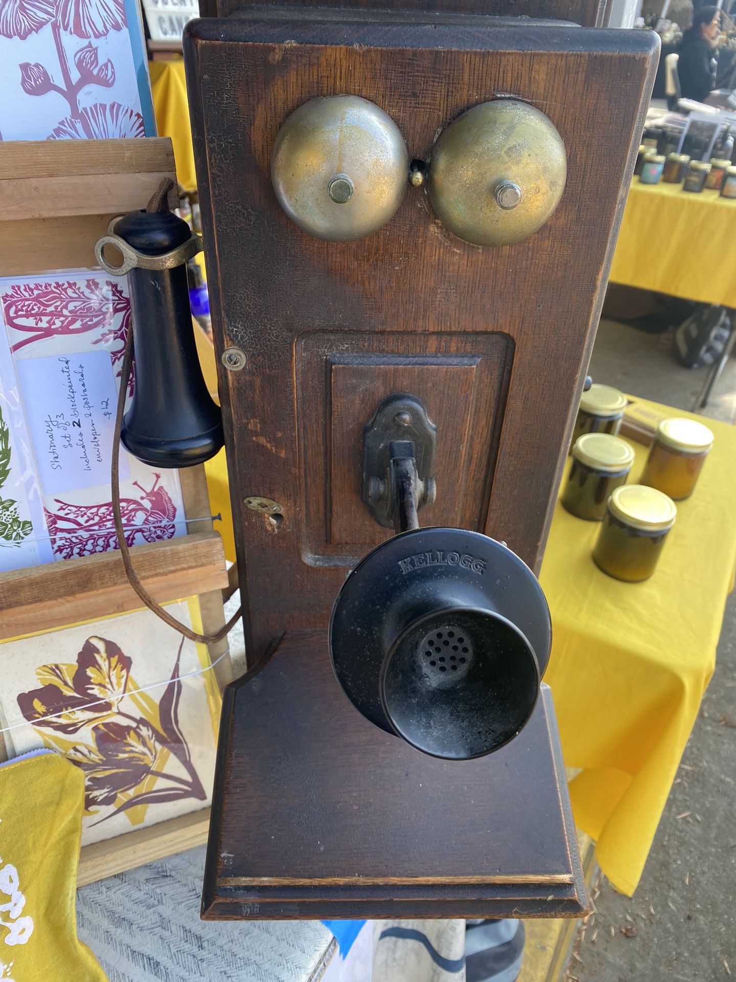 Old Wooden Phone