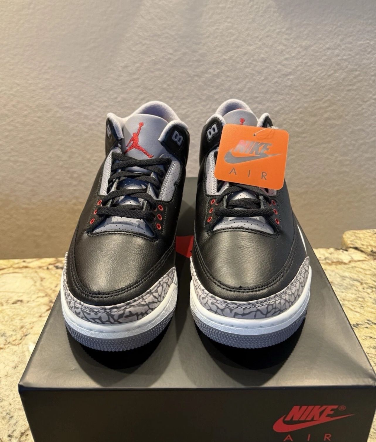 Jordan 3 Black Cement 2024 Men’s Sz 11.5