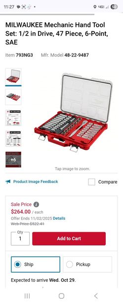 Milwaukee Mechanic Set