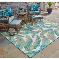 Indoor/ Outdoor Patio Rug 