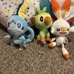 pokémon plushies
