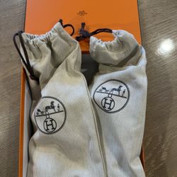 Hermes Black Oran Sandals Brand New Size 37.5