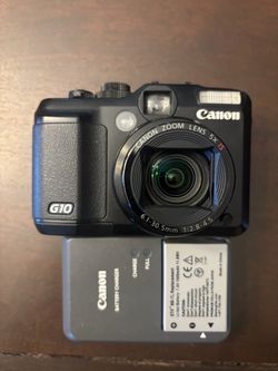 Canon Powershot G10 camera not working