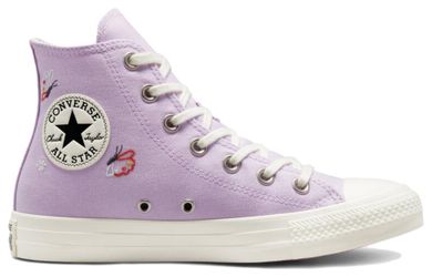Butterfly lilac converse
