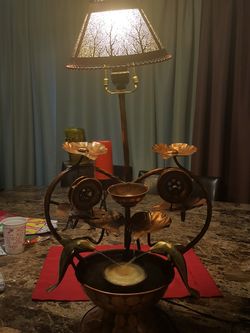 Copper Lamp/water fountain