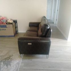 Gently Used Sofa And Loveseat Gray In Color 300.00