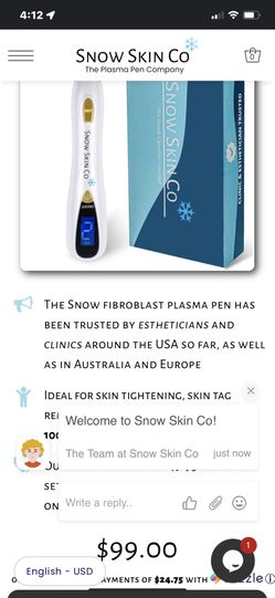 Snow Skin Plasma Pen