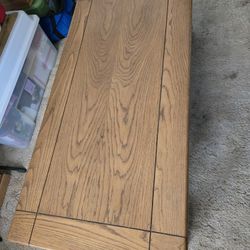 Oak Coffee Table - Mission Style