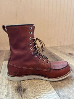 Red Wing 877 Boot Classic Moc - Oro Legacy Leather - Size 12 D