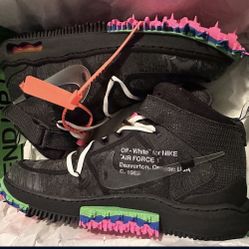 Nike Air Force 1 Mid Off-White Black