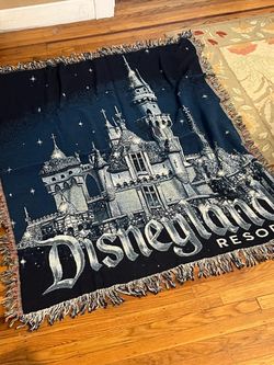Limited Disneyland 60th throw blanket