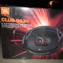 Job Harman Club 9630 6by 9 Three Way Car Speakers