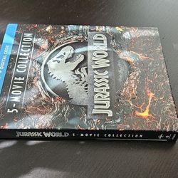 5 Movie Jurassic World Blu-ray Set