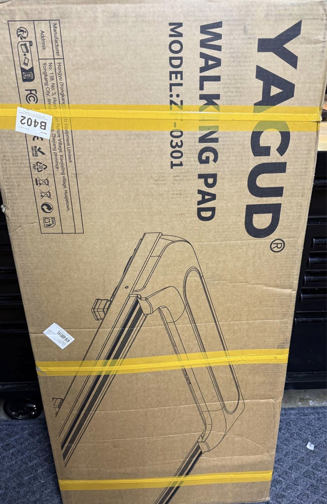 Yagud Walking Pad Treadmill (No Handles)