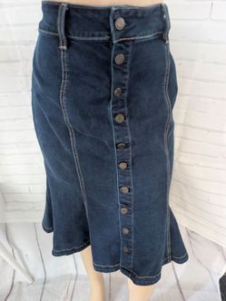 New York & Co denim skirt size 14