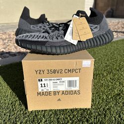 Adidas Yeezy 350 V2 CMPCT Slate Onyx NEW/RECEIPT SIZE: 11.5 $120 FIRM ONLY!