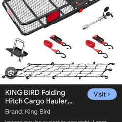 King Bird Cargo Carrier For Hitch