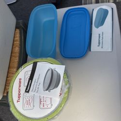 Tupperware steamer and pasta steamer set