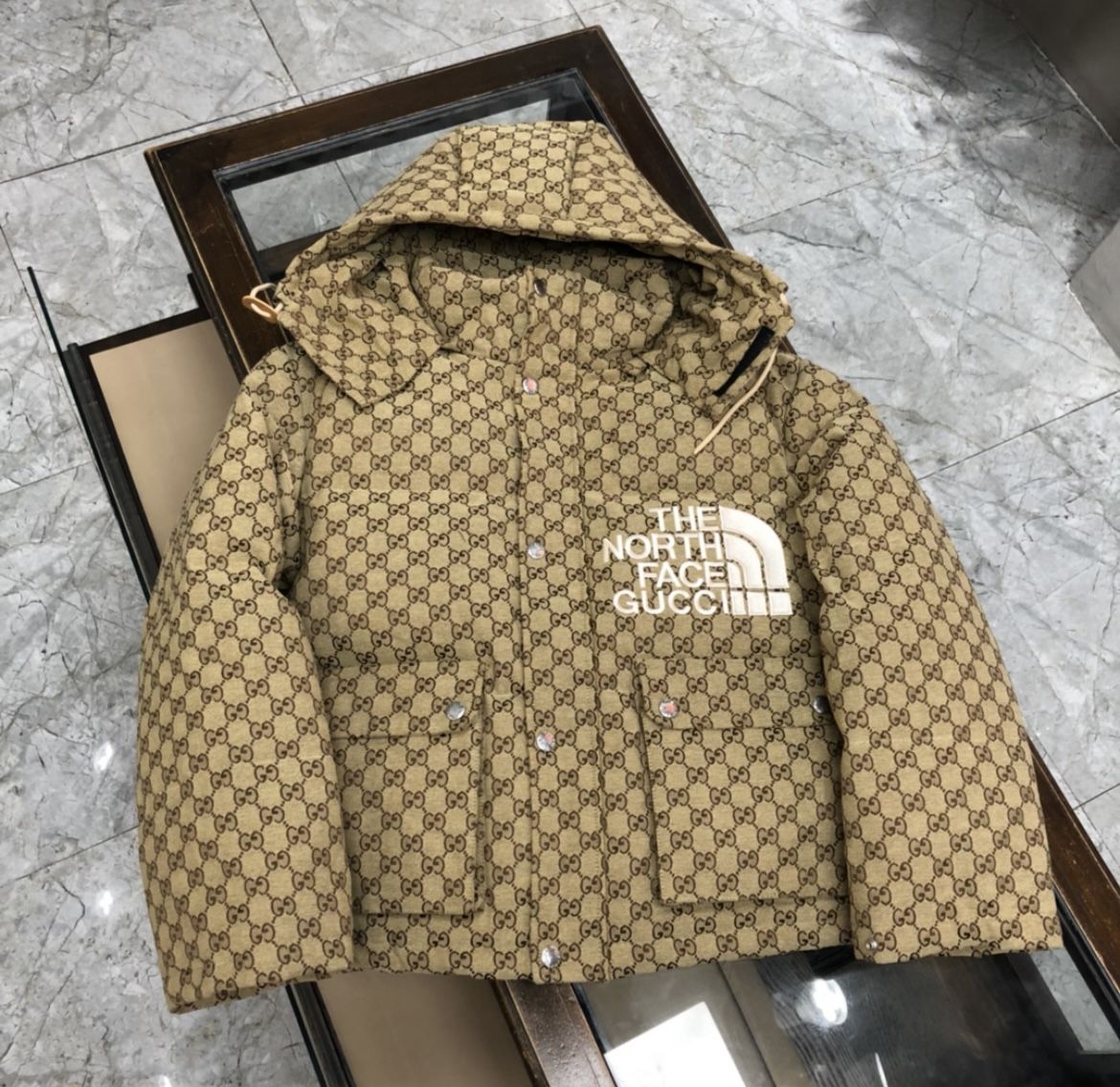 The North Face X Gucci Jacket New With Tag