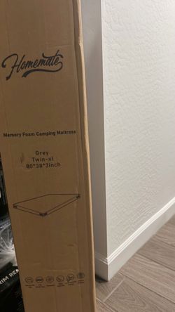 Memory foam, camping mattress