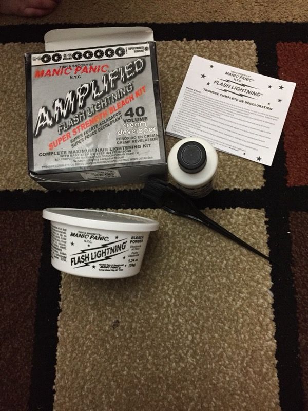 Bleach Kit from Hot-Topic