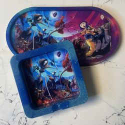 Coraline & The Other Mother Ashtray & Tray Set
