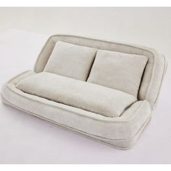 [NEW ARRIVED] [VIDEO PROVIDED] Double human dog bed,Lazy sofa ,Loveseat,Fits You & Pets,Extra Large Floor Couch,Can sit or lie down,2-in-1,5 Adjustabl
