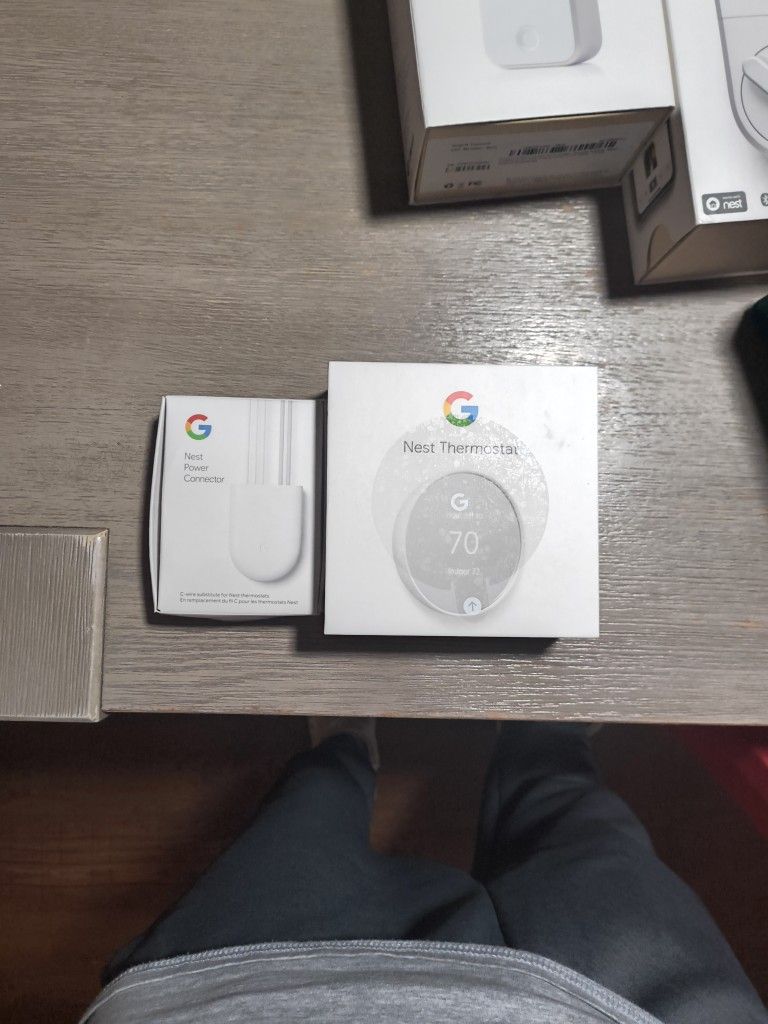 nest thermostat with power connector 