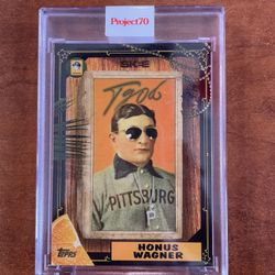 2021 Topps Project 70 Honus Wagner (by Artist, DJ Skee)