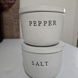 Salt And Pepper Containers 