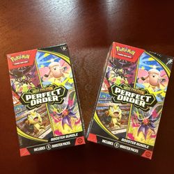 Pokemon Perfect Order Booster Bundles