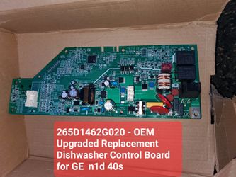 265D1462G020 - OEM Upgraded Replacement Dishwasher Control Board for GE  n1d 40s