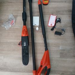   Black And Decker) Black And Orange (Pole Saw)