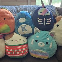 Large And Medium Squishmallows