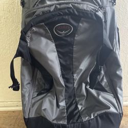 Osprey Ozone High Road LT 22 Gray Carry On Wheeled Luggage Travel Bag Suitcase