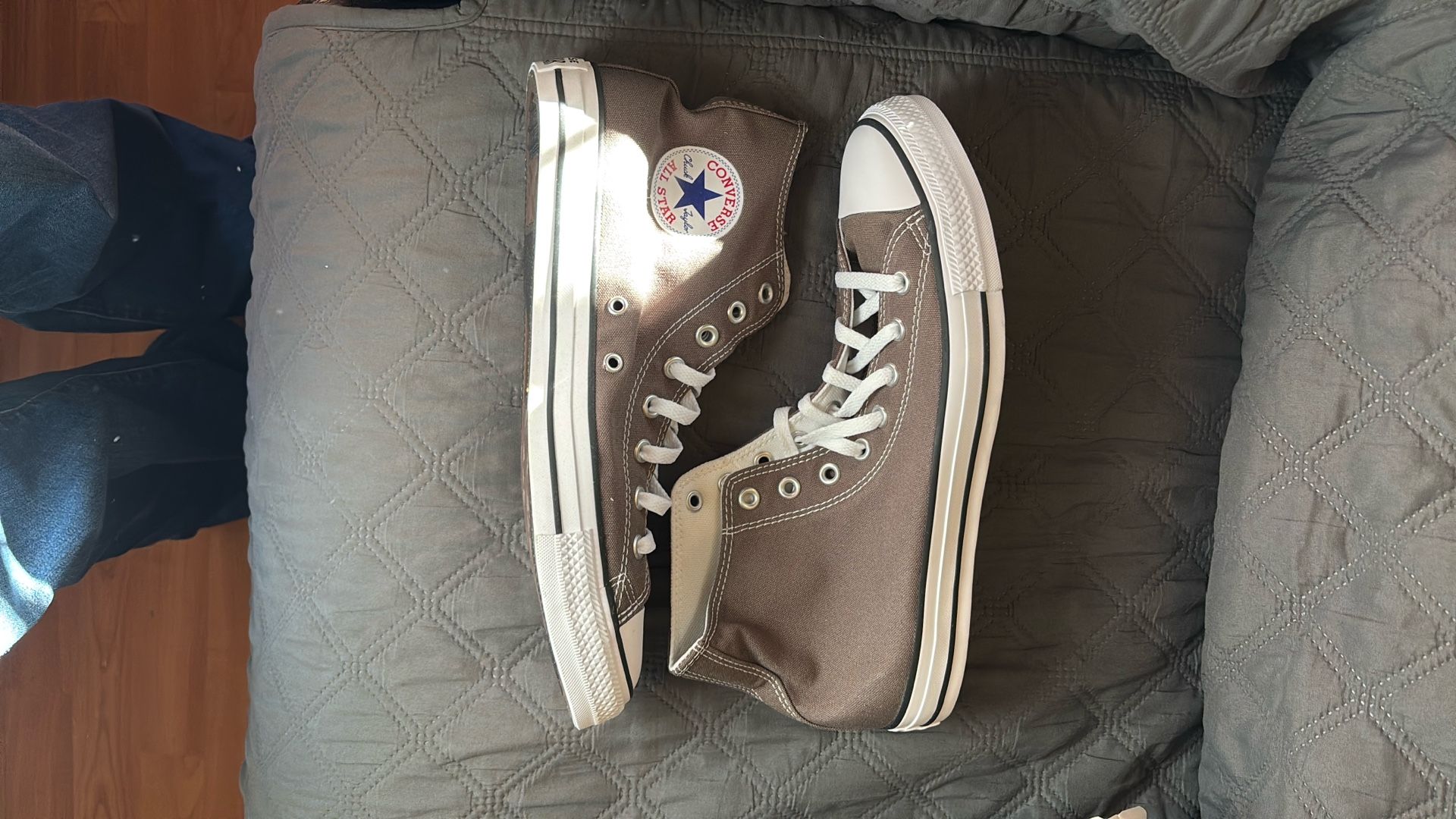 Gray Converse Brand New Never Worn! 