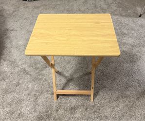 Wooden Tray Table.