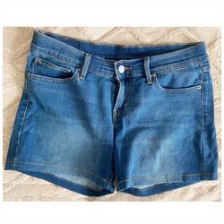 LEVI'S Blue Denim Shorts 26 Size