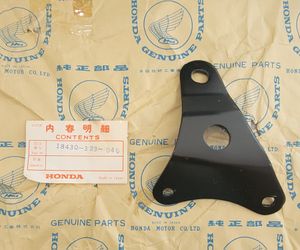 1971 to 1979 Honda CB Motorcycle (Muffler Exhaust Bracket, Left Side only)