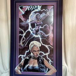 Storm Of The X Men. Full Size Poster