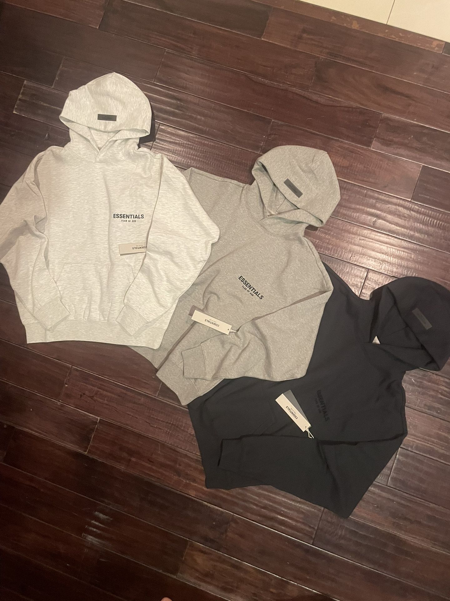 Essential Hoodie(dark/light Oat And Limo Black)