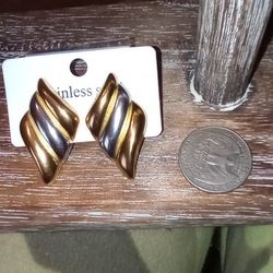 18k Gold Plated Stainless Steel 